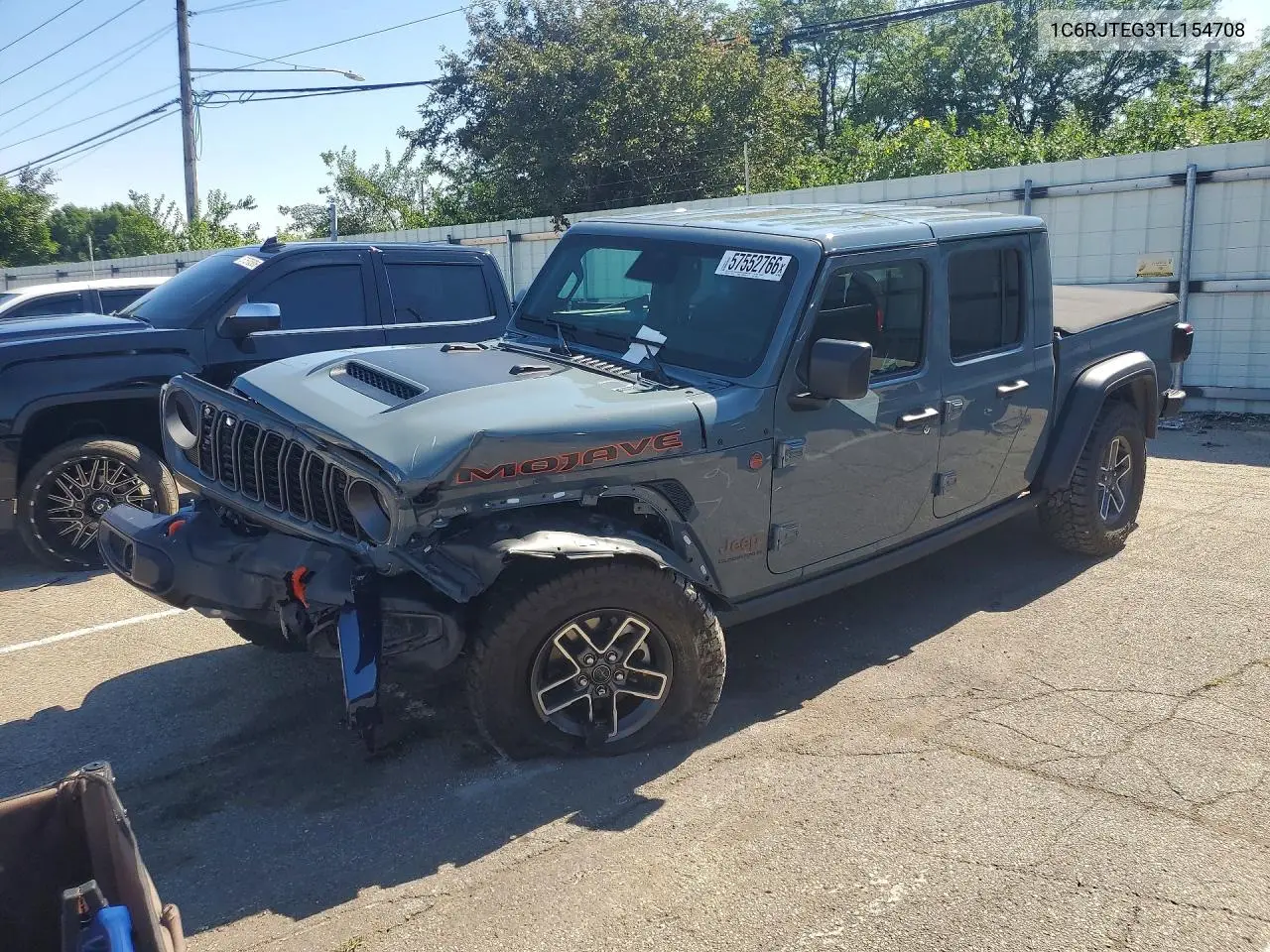 2026 Jeep Gladiator Mojave VIN: 1C6RJTEG3TL154708 Lot: 57552766