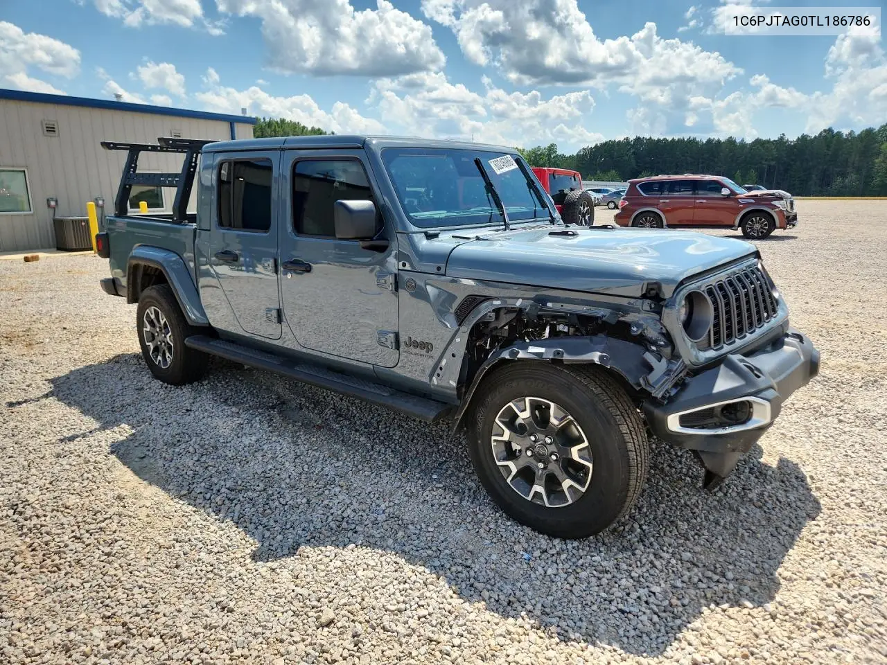 2026 Jeep Gladiator Sport VIN: 1C6PJTAG0TL186786 Lot: 60246986