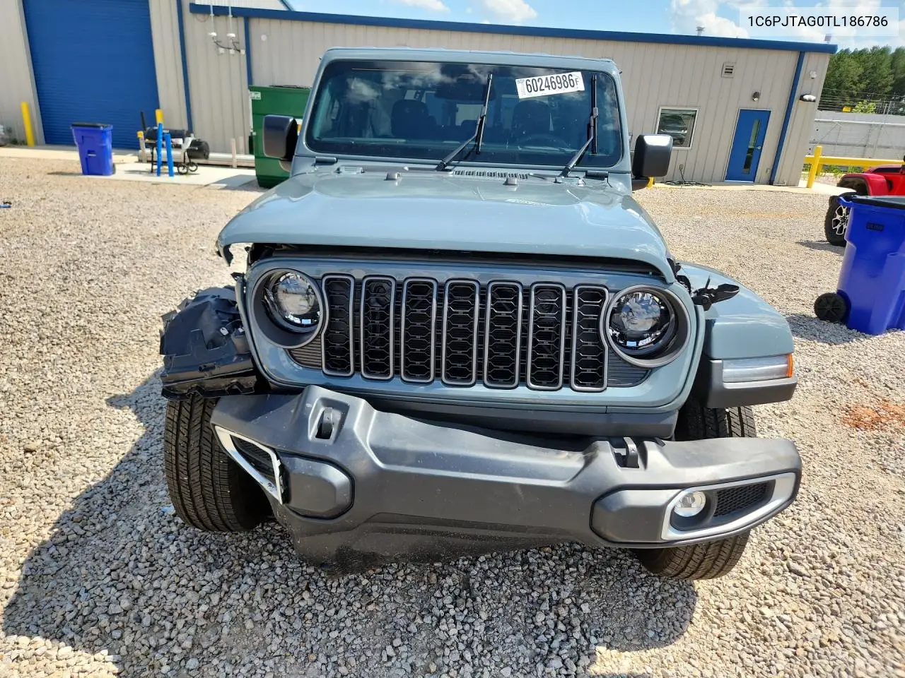 2026 Jeep Gladiator Sport VIN: 1C6PJTAG0TL186786 Lot: 60246986