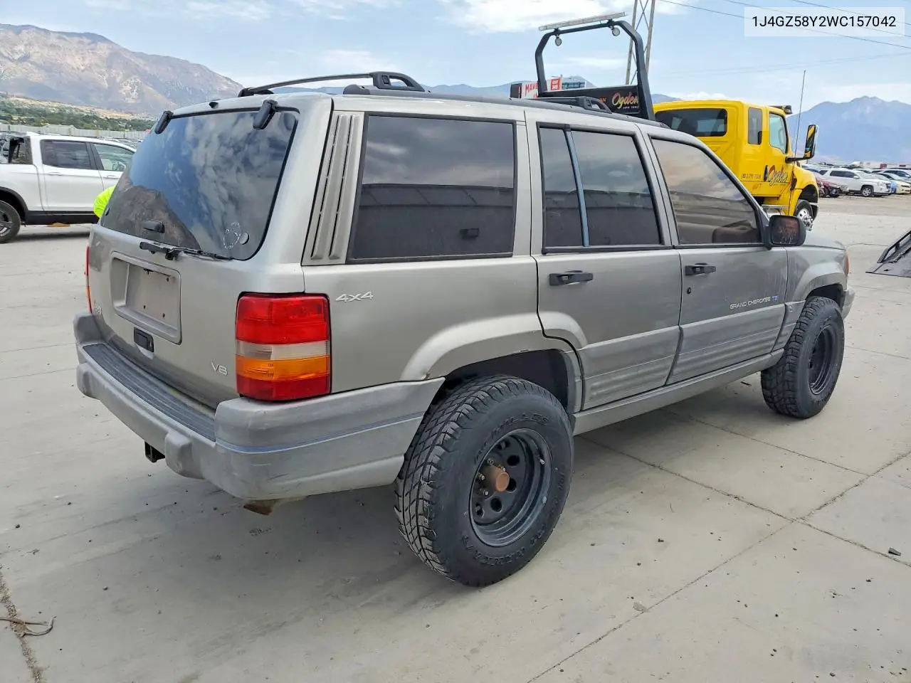 1998 Jeep Grand Cherokee Laredo VIN: 1J4GZ58Y2WC157042 Lot: 60710256