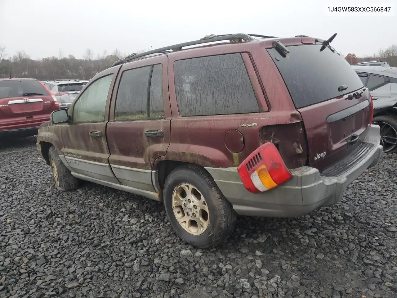 1J4GW58SXXC566847 1999 Jeep Grand Cherokee Laredo