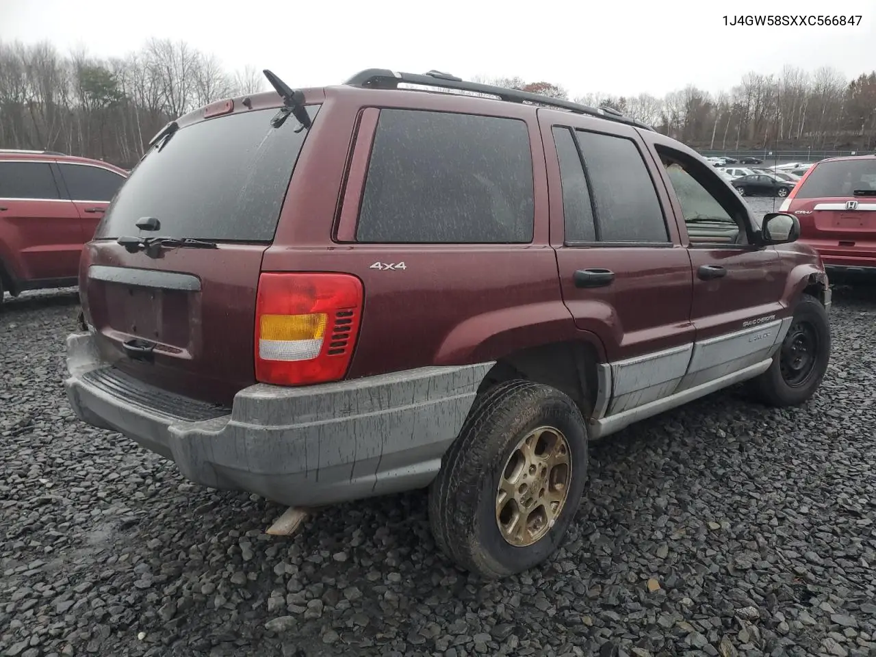 1J4GW58SXXC566847 1999 Jeep Grand Cherokee Laredo