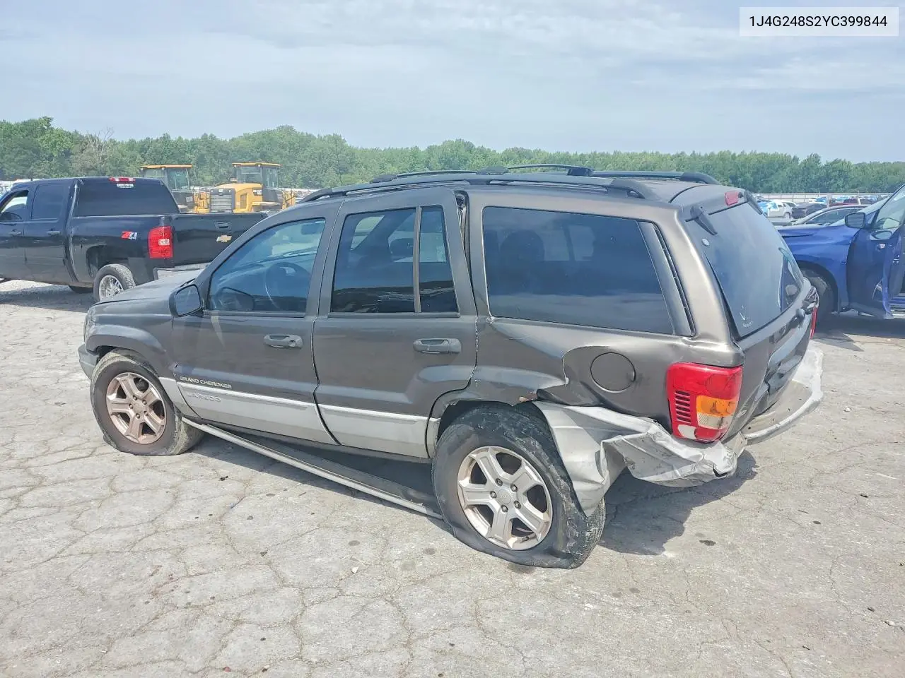 2000 Jeep Grand Cherokee Laredo VIN: 1J4G248S2YC399844 Lot: 58989096