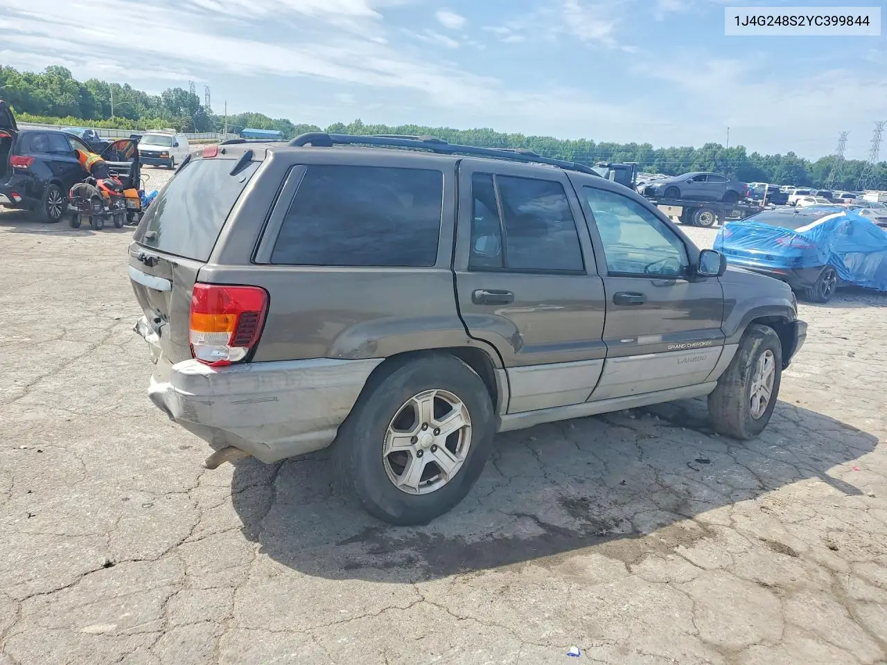 2000 Jeep Grand Cherokee Laredo VIN: 1J4G248S2YC399844 Lot: 58989096