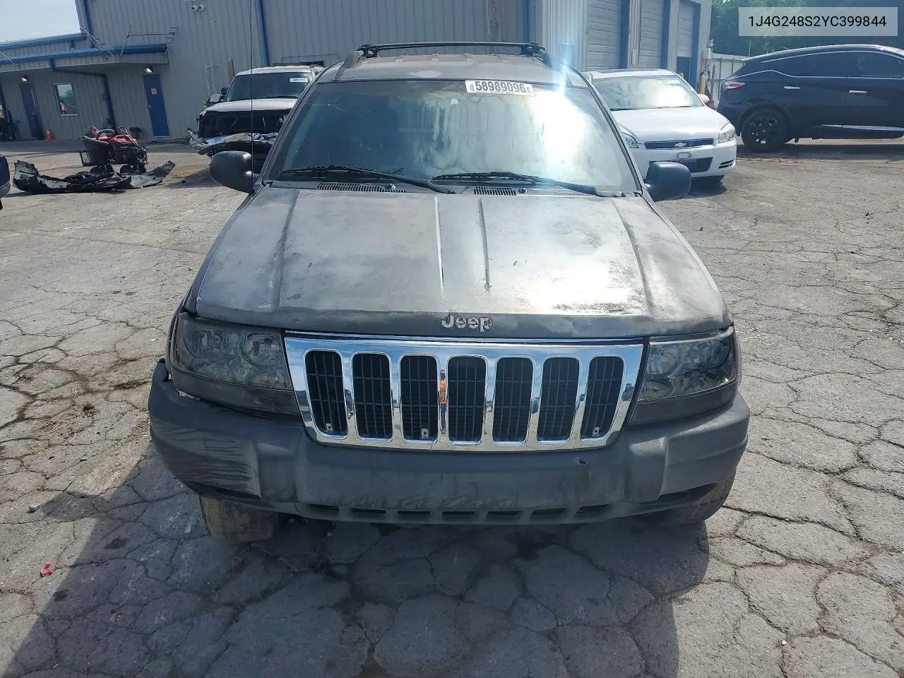 2000 Jeep Grand Cherokee Laredo VIN: 1J4G248S2YC399844 Lot: 58989096