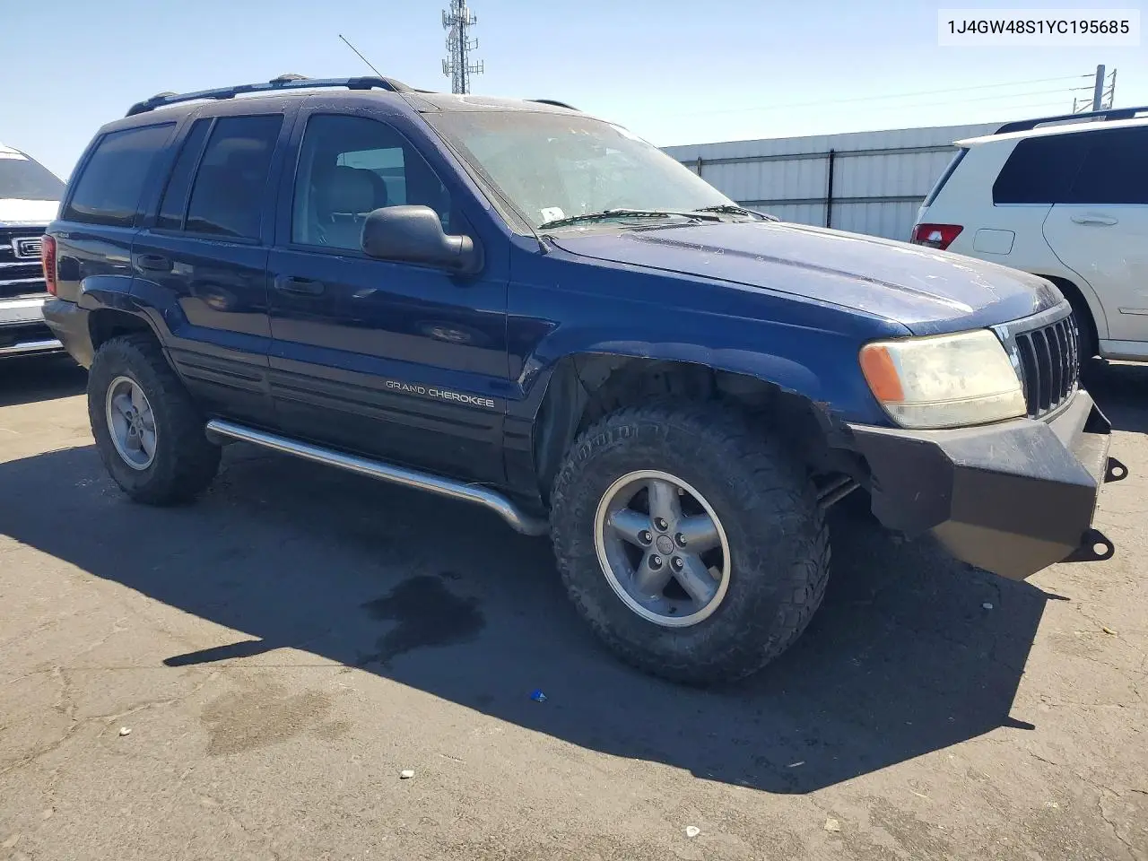 2000 Jeep Grand Cherokee Laredo VIN: 1J4GW48S1YC195685 Lot: 61570286