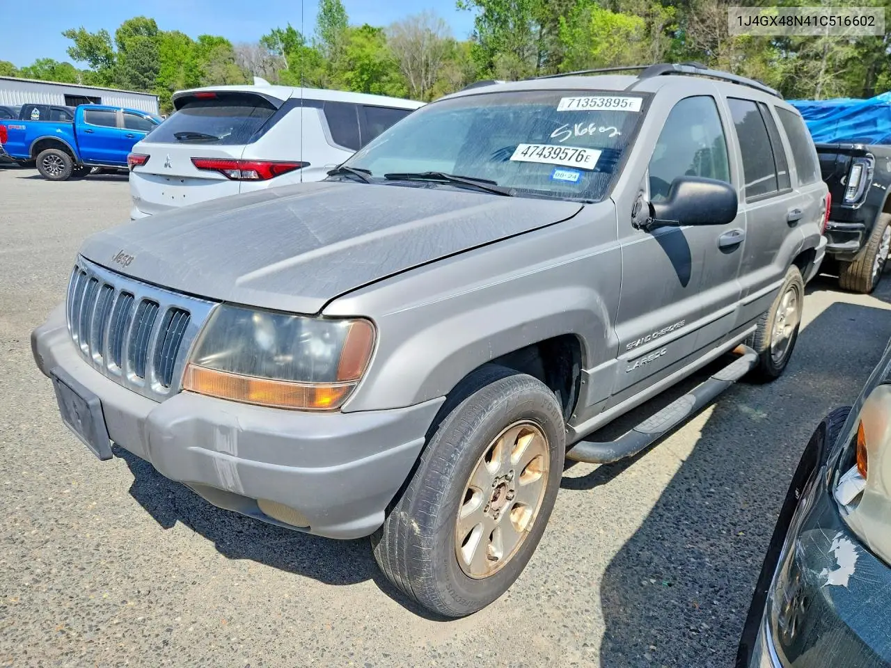 1J4GX48N41C516602 2001 Jeep Grand Cherokee Laredo
