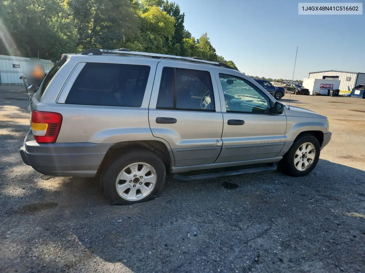 1J4GX48N41C516602 2001 Jeep Grand Cherokee Laredo