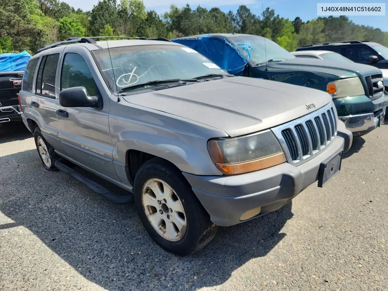 1J4GX48N41C516602 2001 Jeep Grand Cherokee Laredo