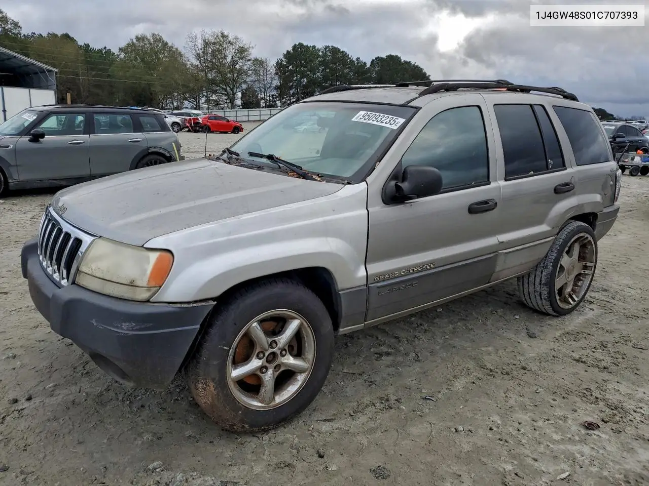 1J4GW48S01C707393 2001 Jeep Grand Cherokee Laredo