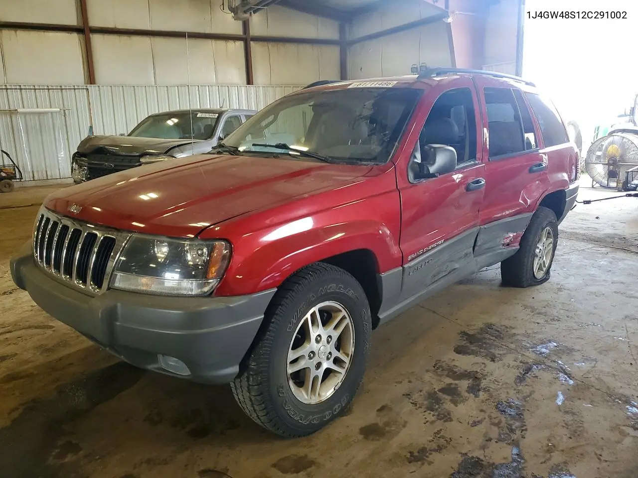 2002 Jeep Grand Cherokee Laredo VIN: 1J4GW48S12C291002 Lot: 61711486