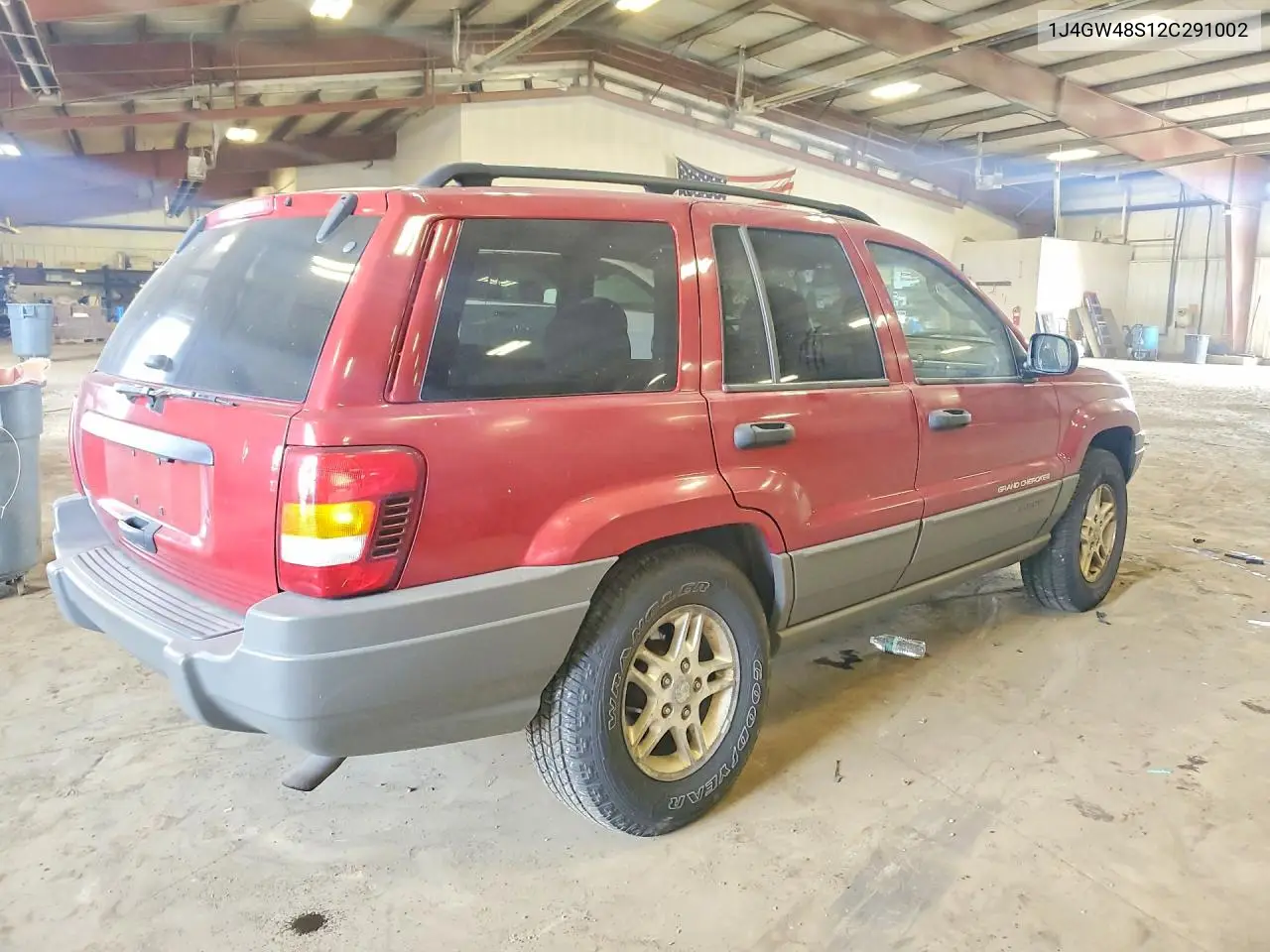 2002 Jeep Grand Cherokee Laredo VIN: 1J4GW48S12C291002 Lot: 61711486