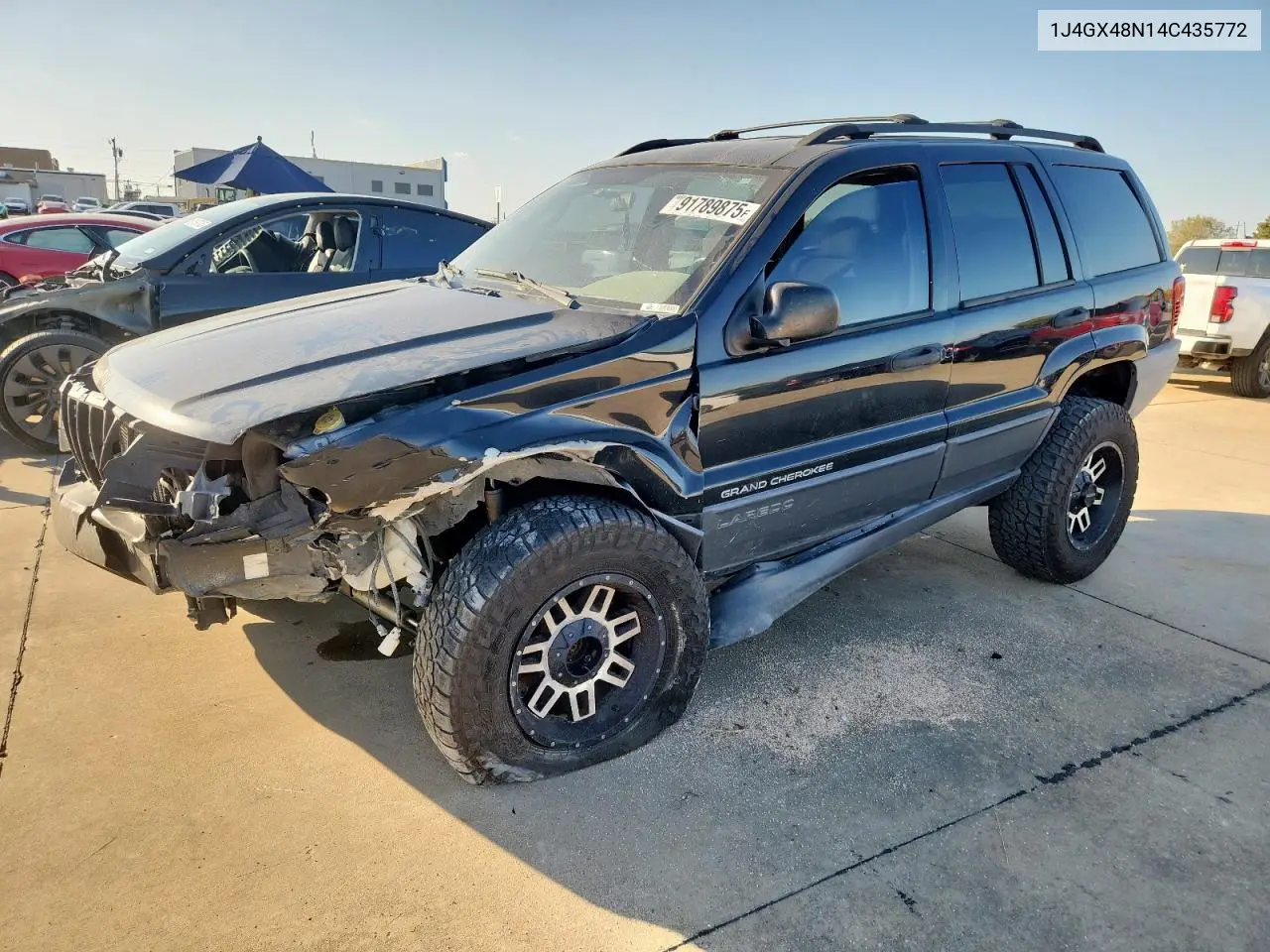 1J4GX48N14C435772 2004 Jeep Grand Cherokee Laredo