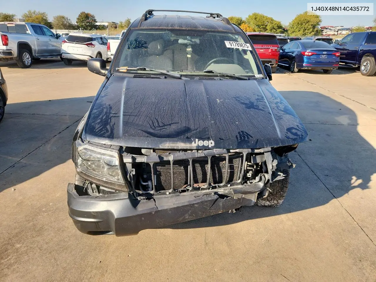 1J4GX48N14C435772 2004 Jeep Grand Cherokee Laredo