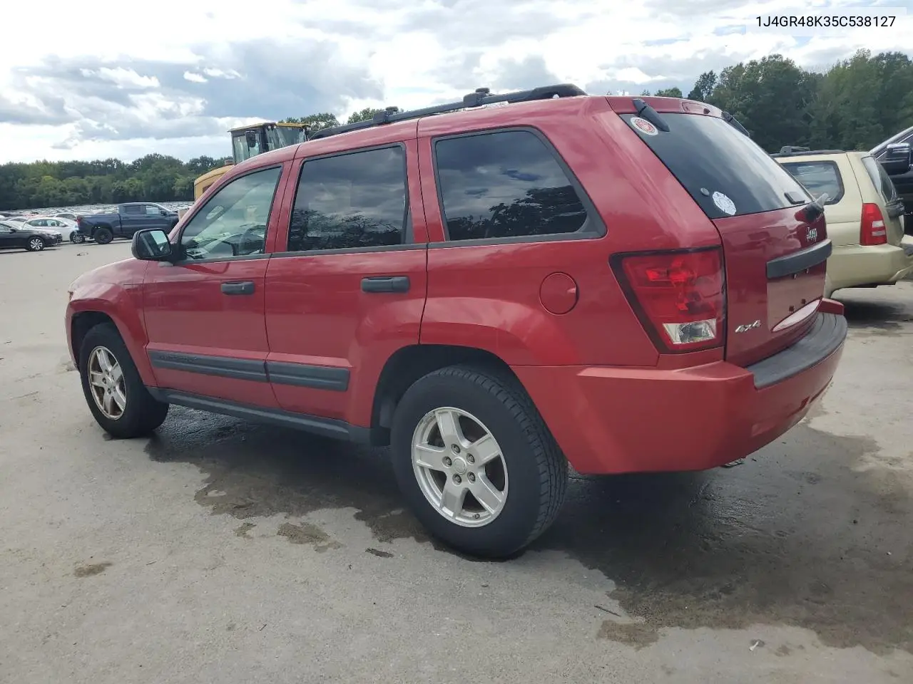 1J4GR48K35C538127 2005 Jeep Grand Cherokee Laredo