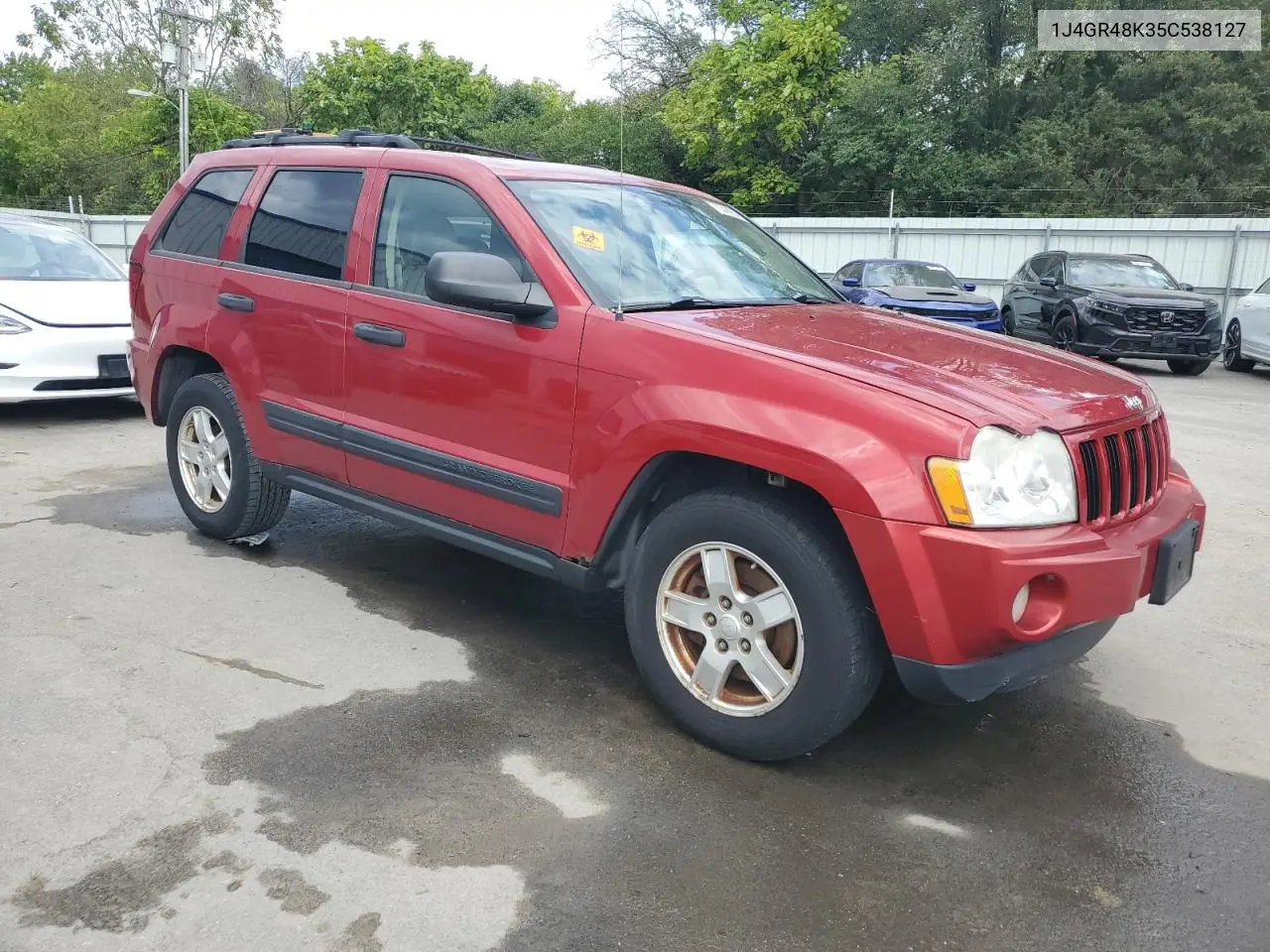 1J4GR48K35C538127 2005 Jeep Grand Cherokee Laredo