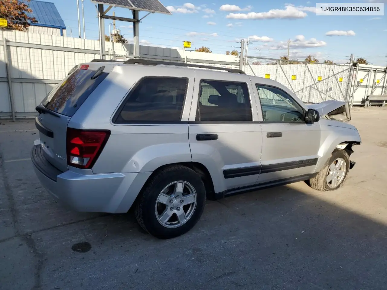 1J4GR48K35C634856 2005 Jeep Grand Cherokee Laredo