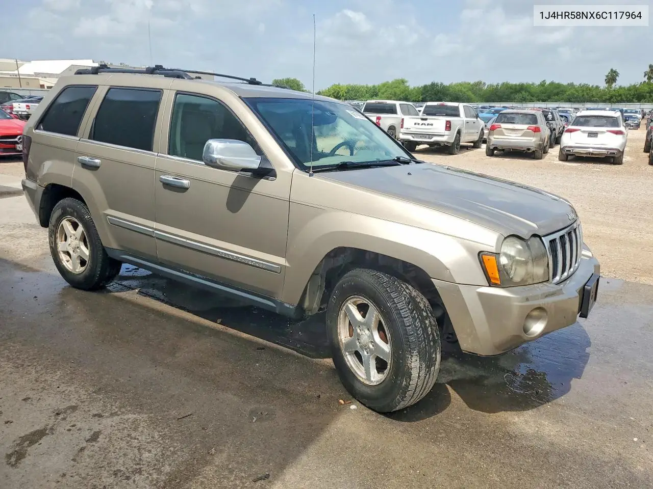 2006 Jeep Grand Cherokee Limited VIN: 1J4HR58NX6C117964 Lot: 60199056