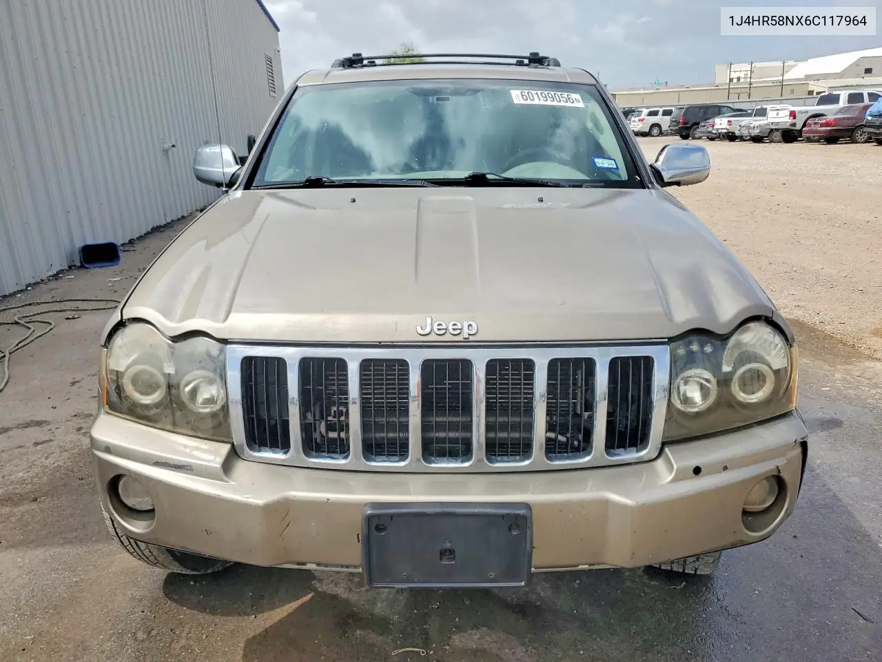 2006 Jeep Grand Cherokee Limited VIN: 1J4HR58NX6C117964 Lot: 60199056