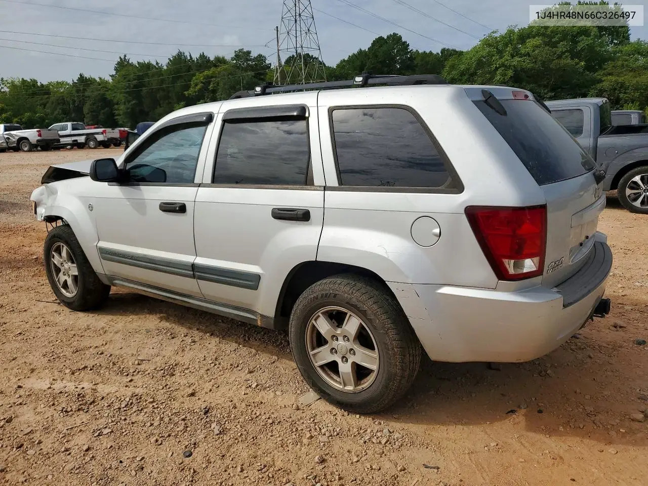 2006 Jeep Grand Cherokee Laredo VIN: 1J4HR48N66C326497 Lot: 61248876