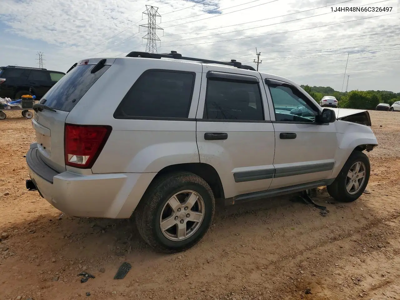 2006 Jeep Grand Cherokee Laredo VIN: 1J4HR48N66C326497 Lot: 61248876