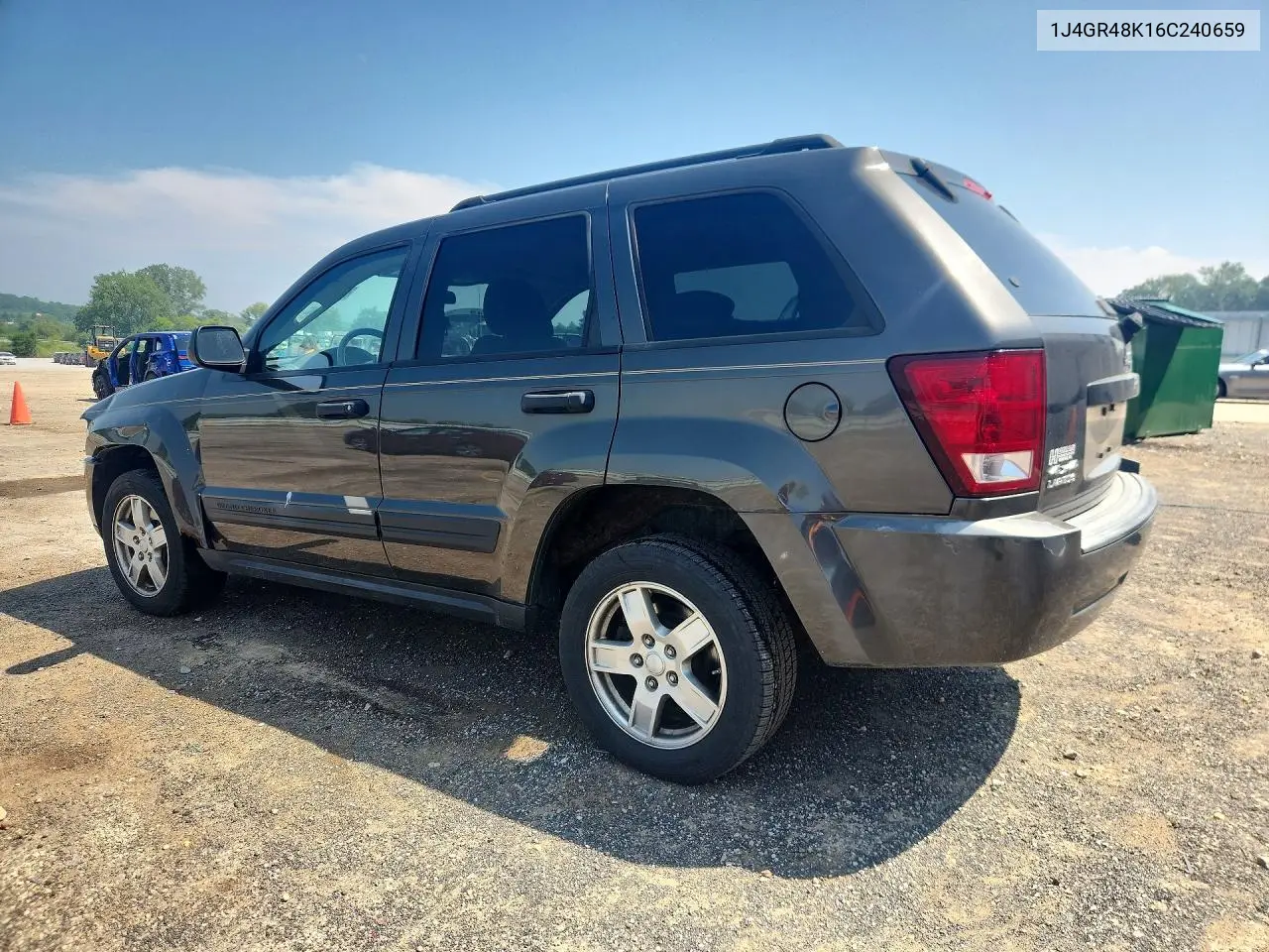 2006 Jeep Grand Cherokee Laredo VIN: 1J4GR48K16C240659 Lot: 61893546