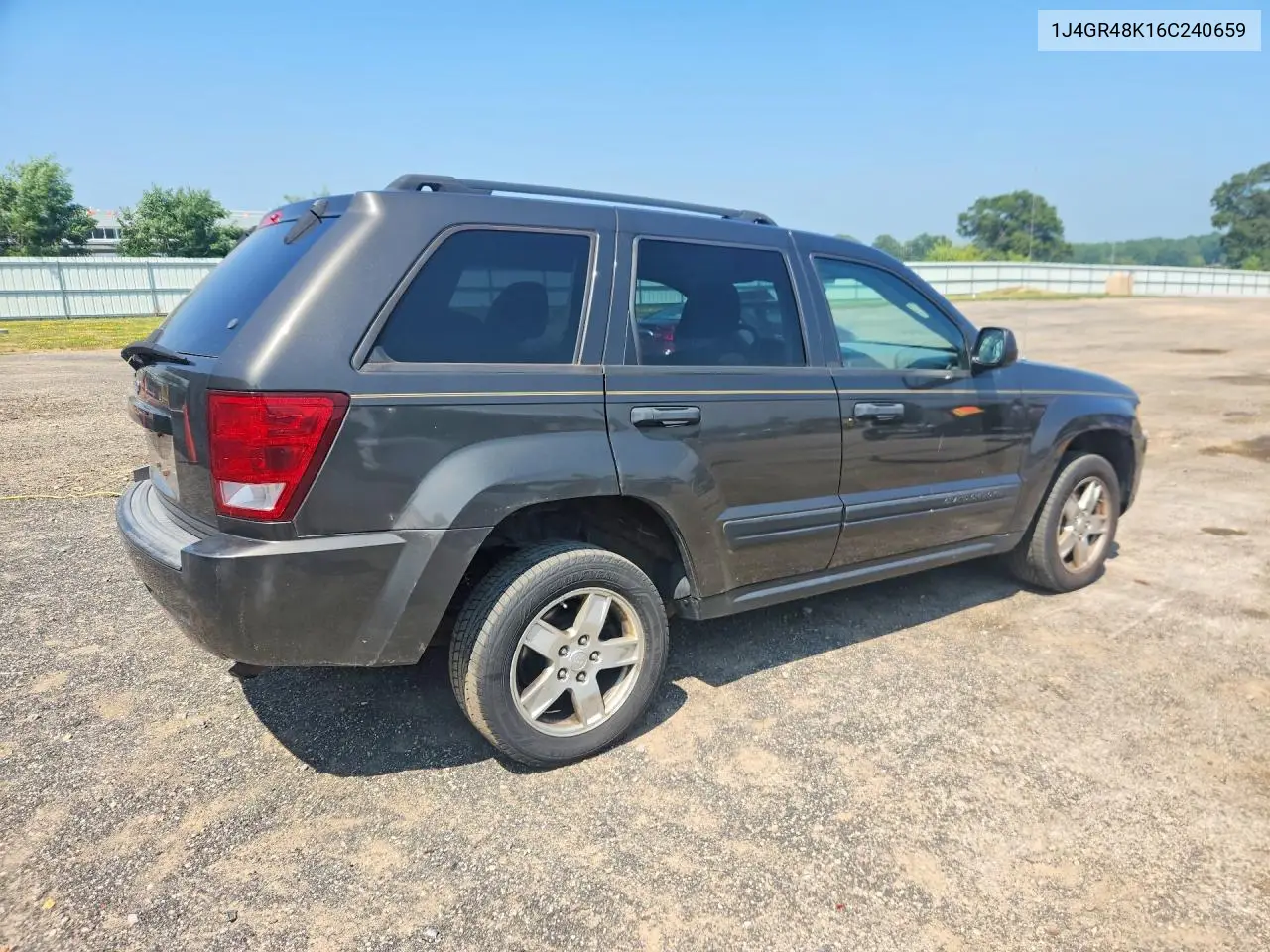 2006 Jeep Grand Cherokee Laredo VIN: 1J4GR48K16C240659 Lot: 61893546