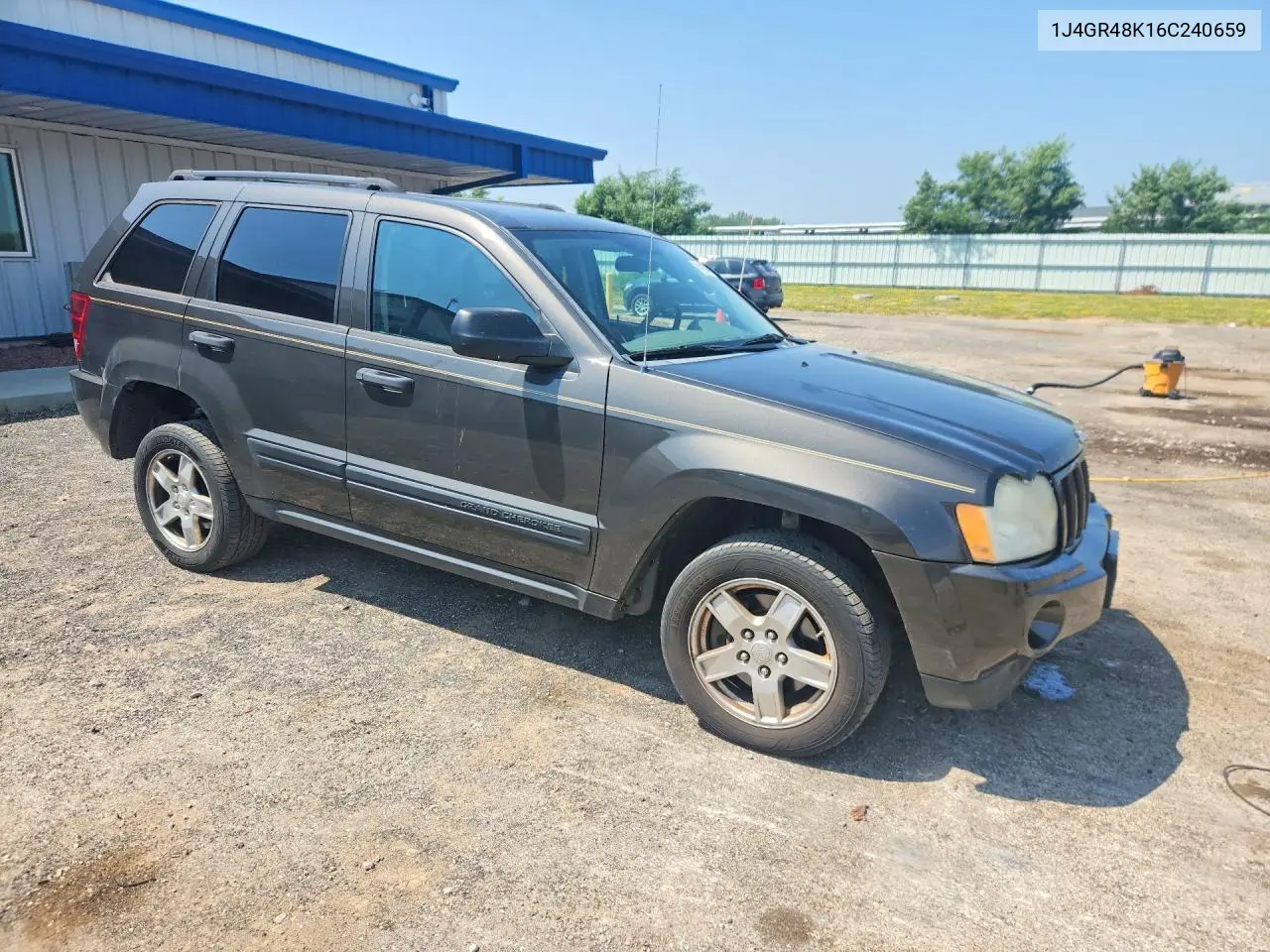 2006 Jeep Grand Cherokee Laredo VIN: 1J4GR48K16C240659 Lot: 61893546