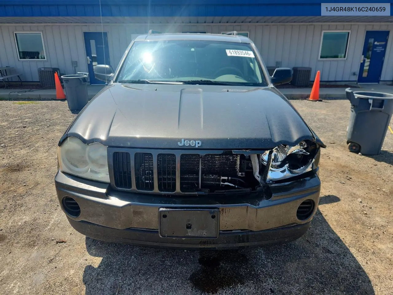 2006 Jeep Grand Cherokee Laredo VIN: 1J4GR48K16C240659 Lot: 61893546