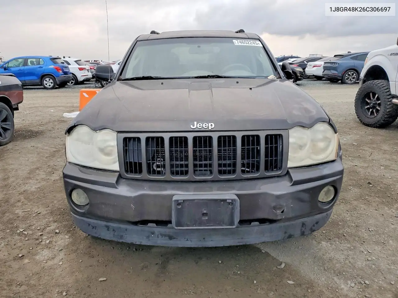 2006 Jeep Grand Cherokee Laredo VIN: 1J8GR48K26C306697 Lot: 74652245
