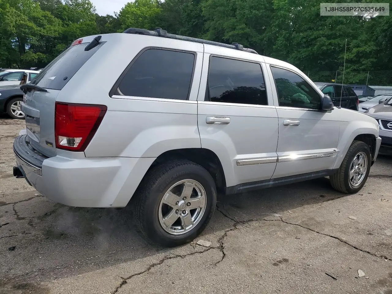 1J8HS58P27C535649 2007 Jeep Grand Cherokee Limited