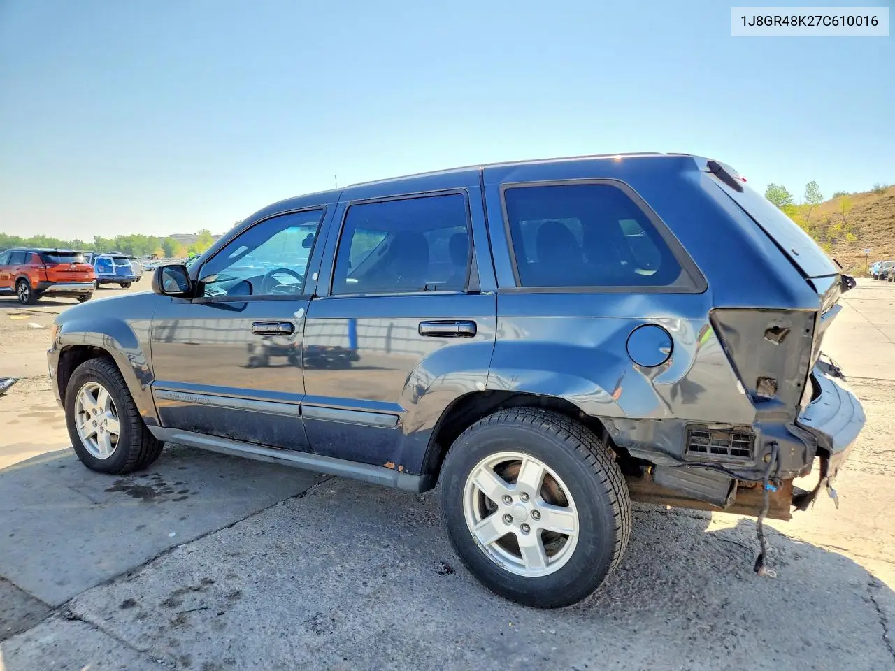 2007 Jeep Grand Cherokee Laredo VIN: 1J8GR48K27C610016 Lot: 61551806