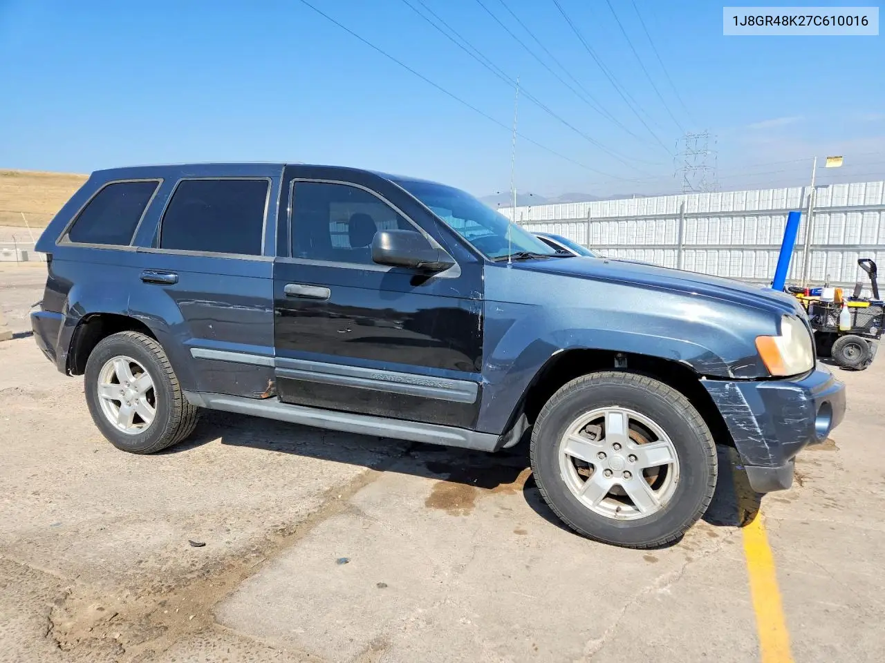 2007 Jeep Grand Cherokee Laredo VIN: 1J8GR48K27C610016 Lot: 61551806