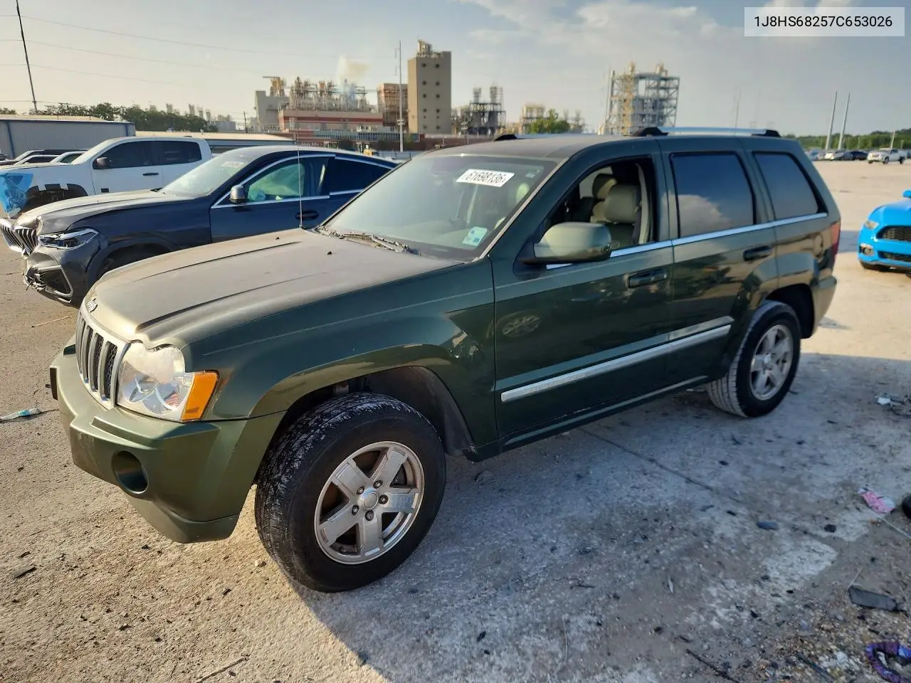 2007 Jeep Grand Cherokee Overland VIN: 1J8HS68257C653026 Lot: 61698136