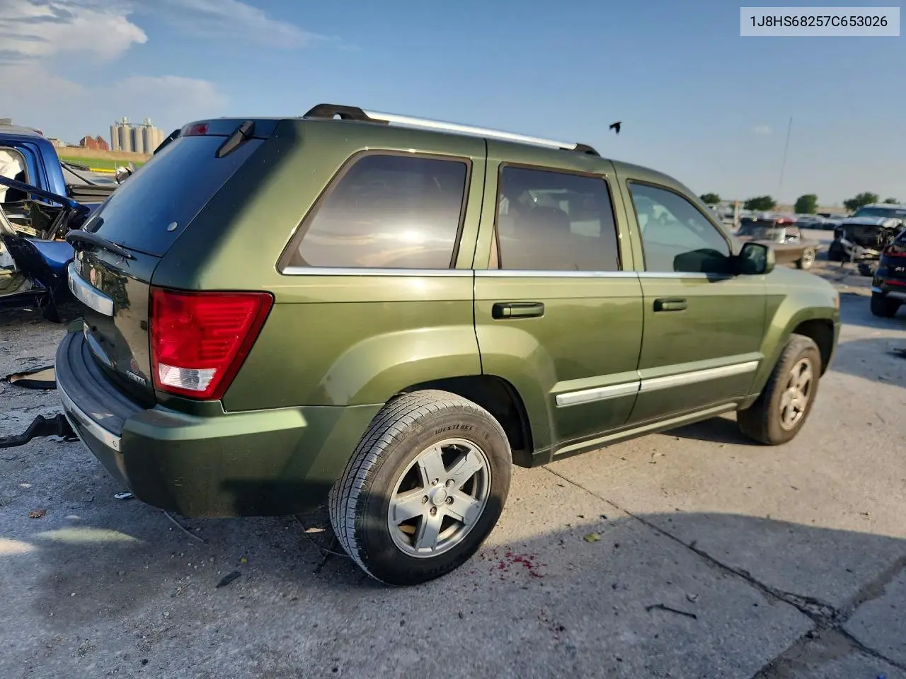 2007 Jeep Grand Cherokee Overland VIN: 1J8HS68257C653026 Lot: 61698136