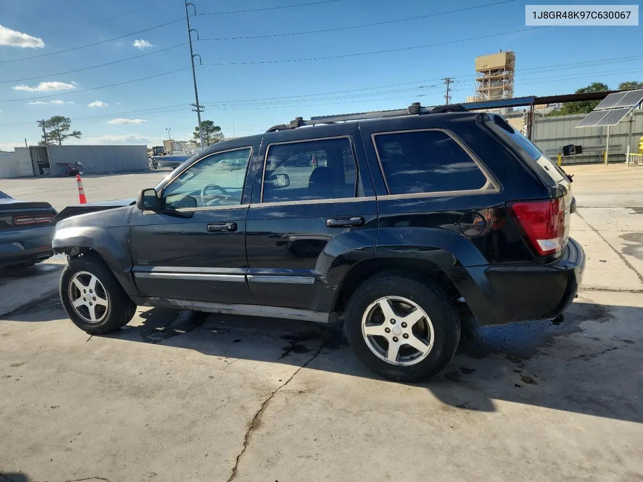 1J8GR48K97C630067 2007 Jeep Grand Cherokee Laredo