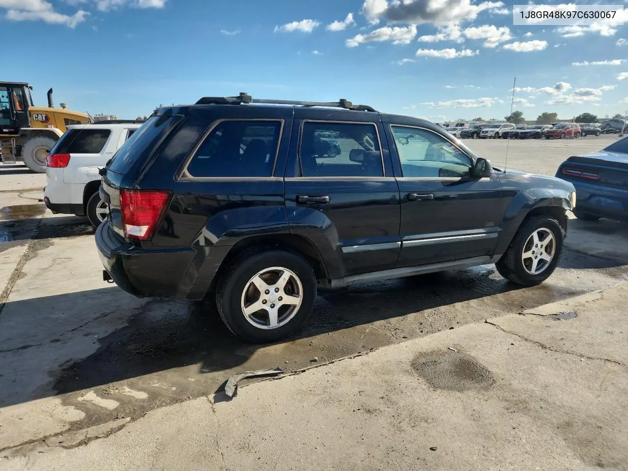 1J8GR48K97C630067 2007 Jeep Grand Cherokee Laredo