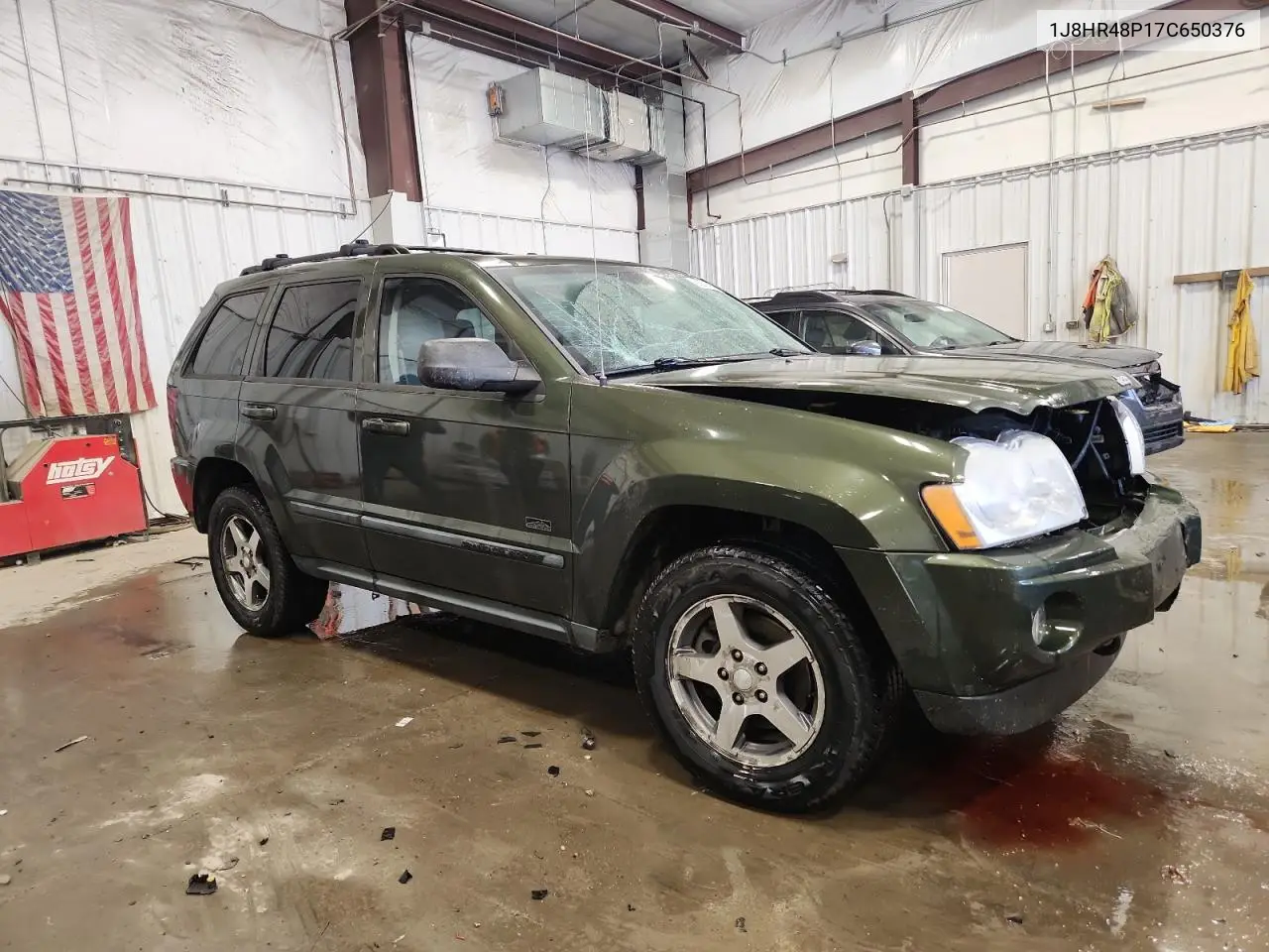 1J8HR48P17C650376 2007 Jeep Grand Cherokee Laredo