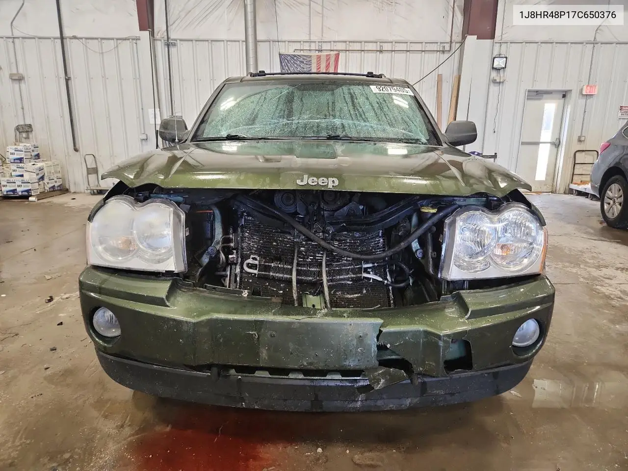 1J8HR48P17C650376 2007 Jeep Grand Cherokee Laredo