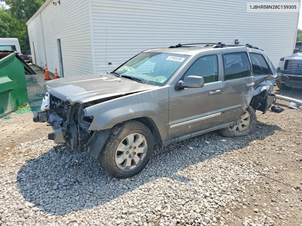 2008 Jeep Grand Cherokee Limited VIN: 1J8HR58N28C159305 Lot: 61905296