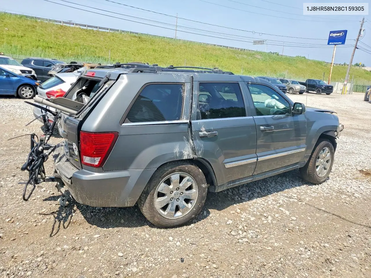 2008 Jeep Grand Cherokee Limited VIN: 1J8HR58N28C159305 Lot: 61905296