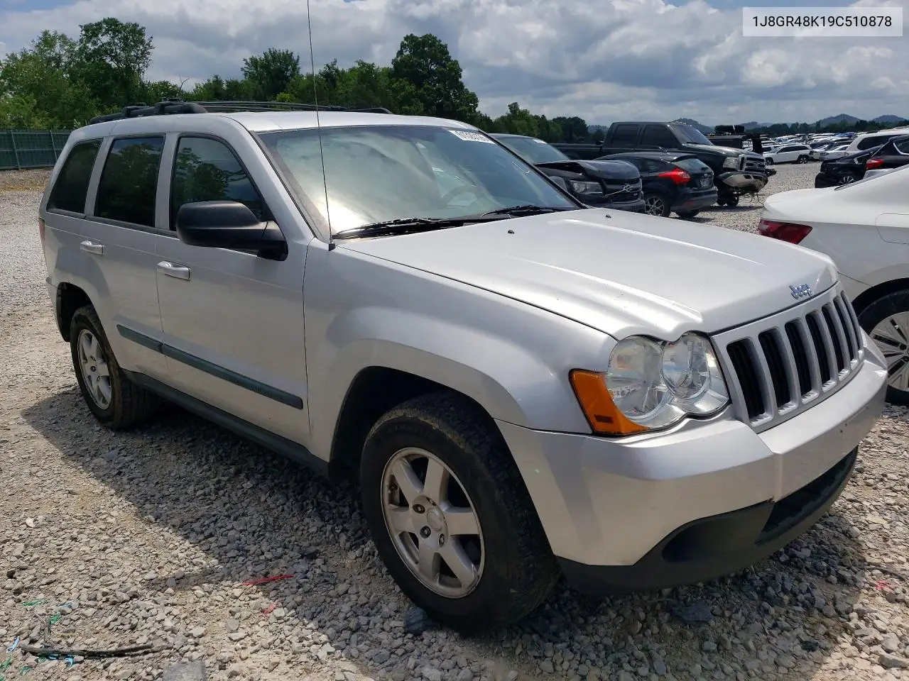 2009 Jeep Grand Cherokee Laredo VIN: 1J8GR48K19C510878 Lot: 61320126