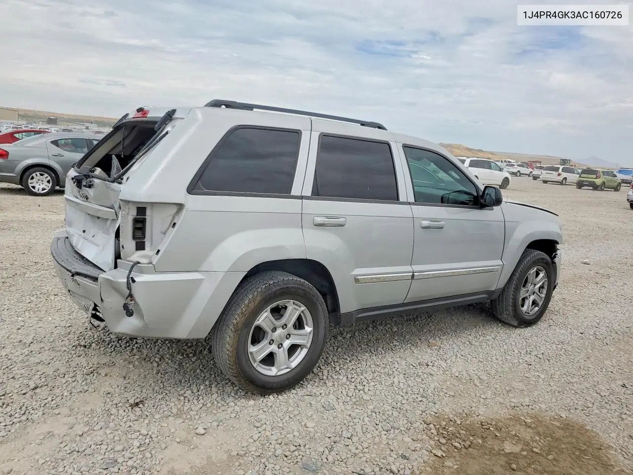 2010 Jeep Grand Cherokee Laredo VIN: 1J4PR4GK3AC160726 Lot: 61970396