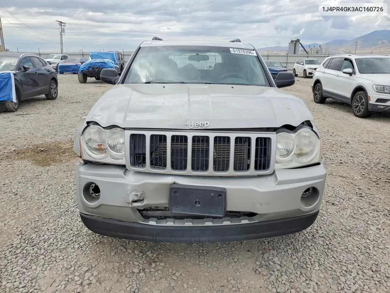 2010 Jeep Grand Cherokee Laredo VIN: 1J4PR4GK3AC160726 Lot: 61970396