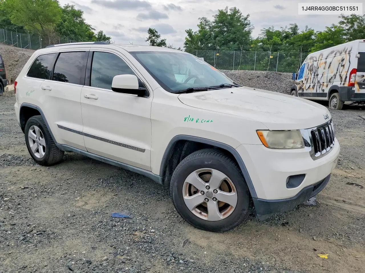 2011 Jeep Grand Cherokee Laredo VIN: 1J4RR4GG0BC511551 Lot: 60857716