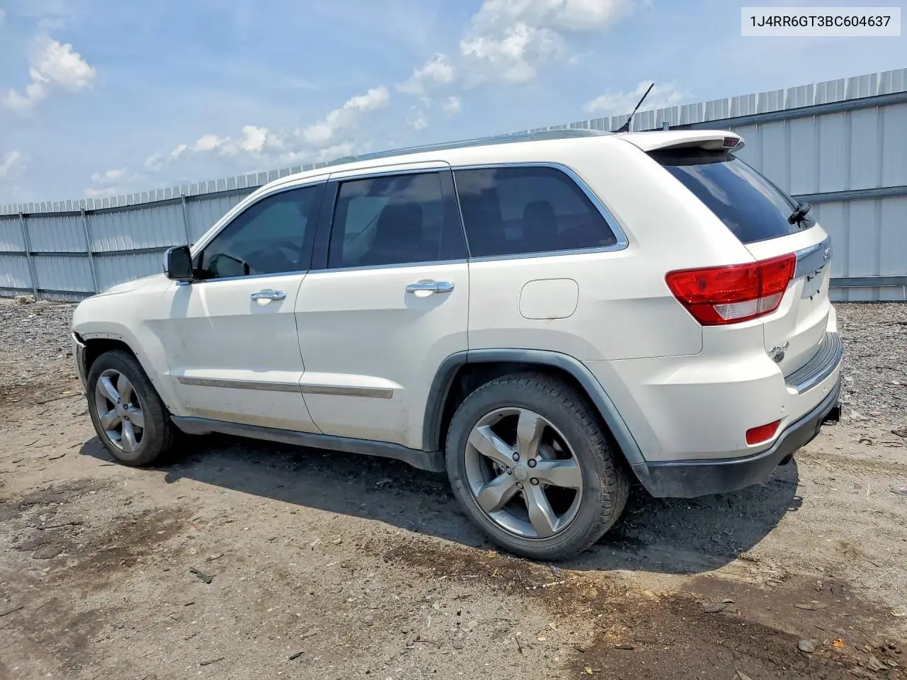 2011 Jeep Grand Cherokee Overland VIN: 1J4RR6GT3BC604637 Lot: 60899366