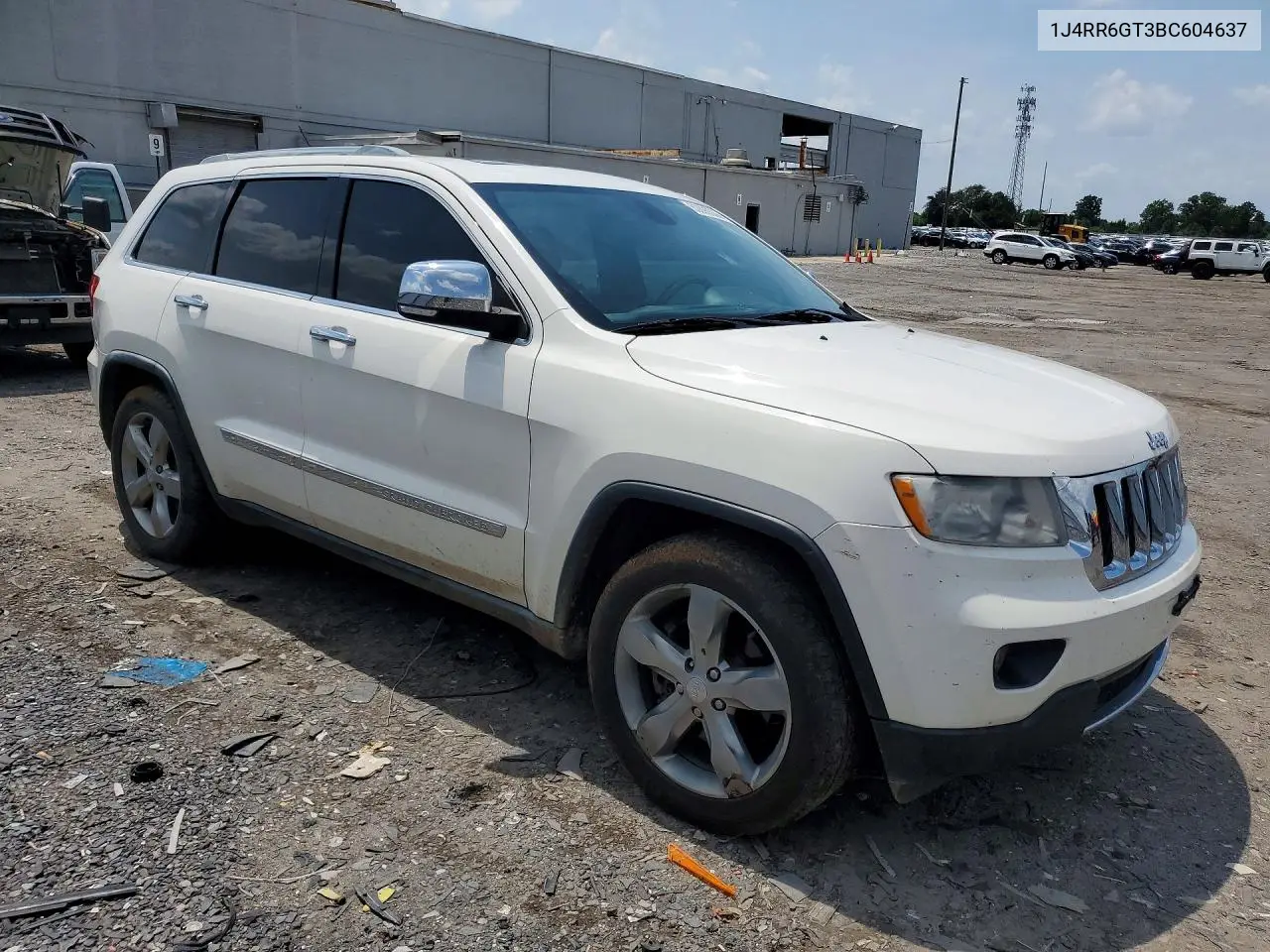 2011 Jeep Grand Cherokee Overland VIN: 1J4RR6GT3BC604637 Lot: 60899366