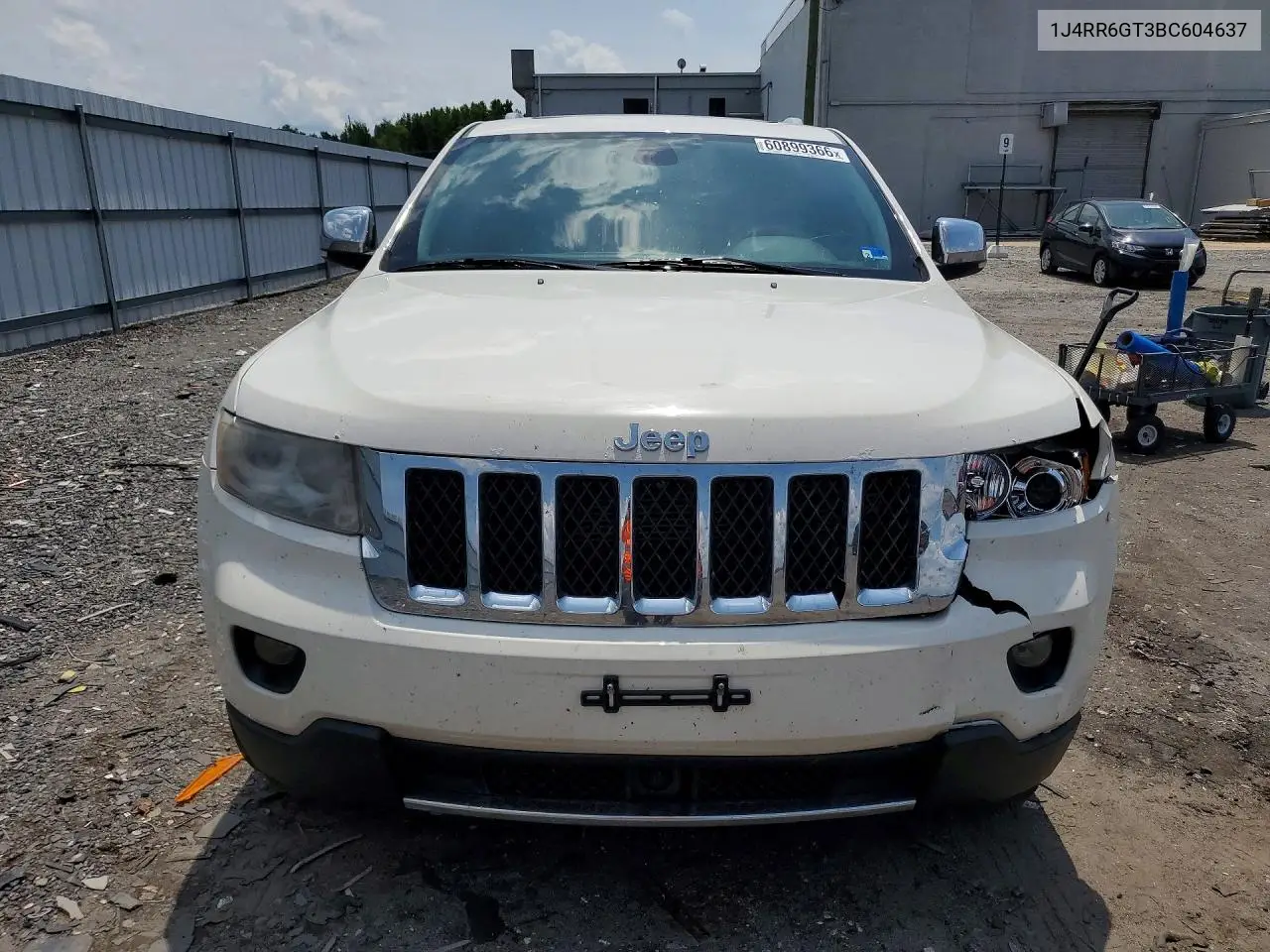 2011 Jeep Grand Cherokee Overland VIN: 1J4RR6GT3BC604637 Lot: 60899366