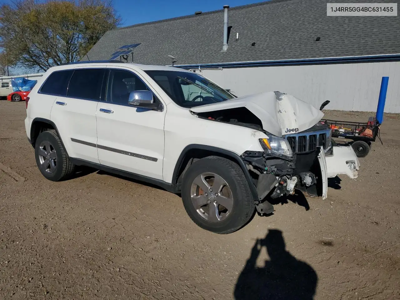 1J4RR5GG4BC631455 2011 Jeep Grand Cherokee Limited