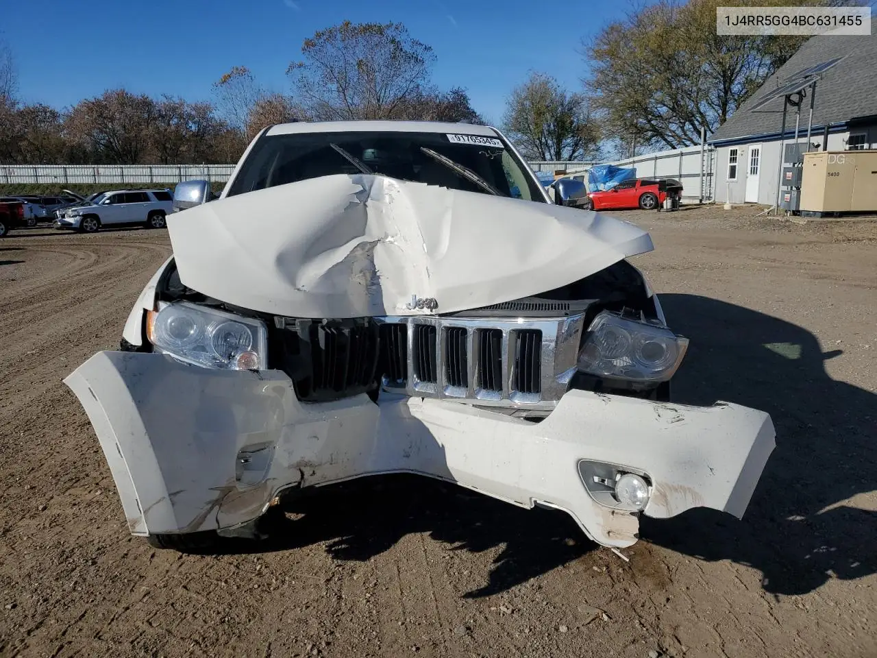 1J4RR5GG4BC631455 2011 Jeep Grand Cherokee Limited